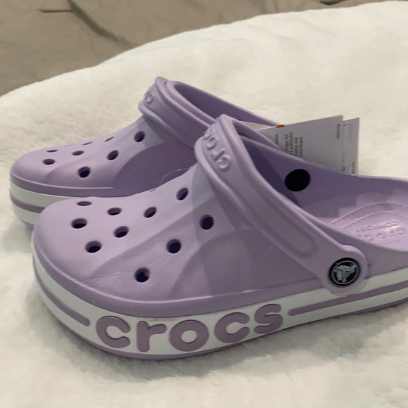 💟Crocs Bayaband Clog, W Size 7, Lilac - Picture 1 of 7